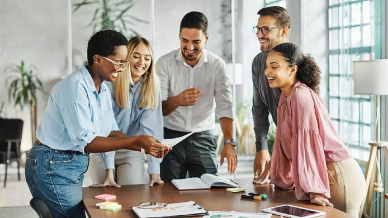 business meeting businesswoman woman office portrait job career happy businessman teamwork colleague businessperson startup creative student education project